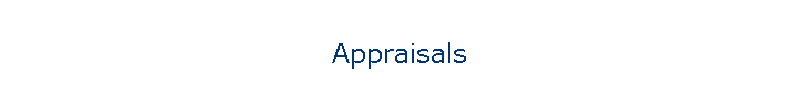 Appraisals